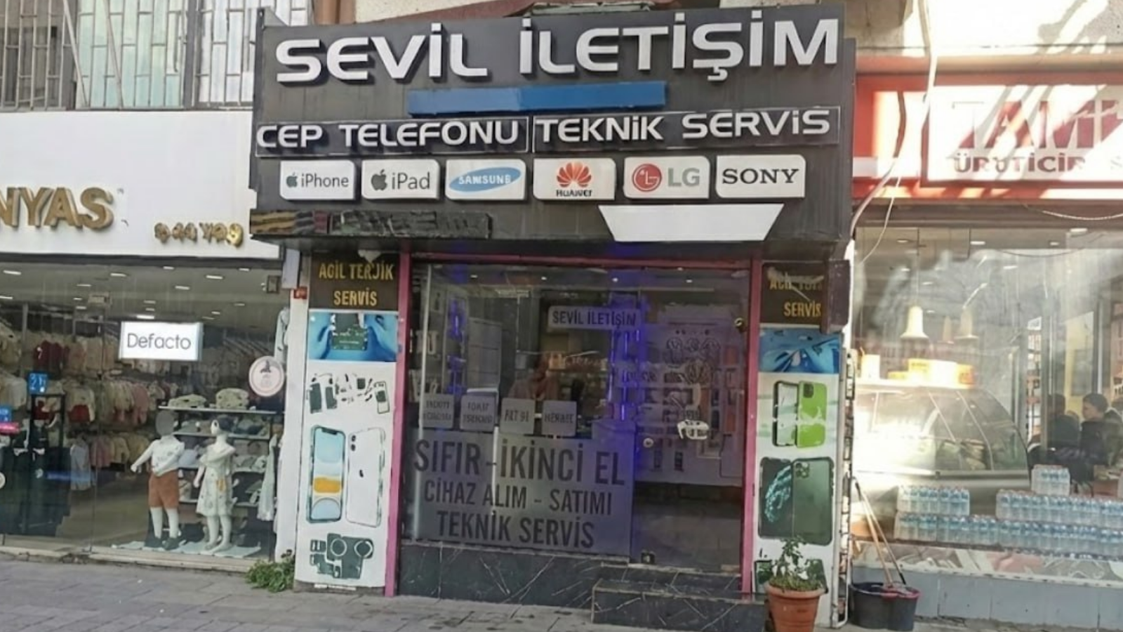 Sevil İletişim mağaza görüntüsü